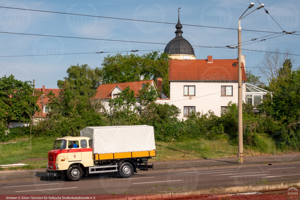 Foto vom historischen W50L in Ammendorf